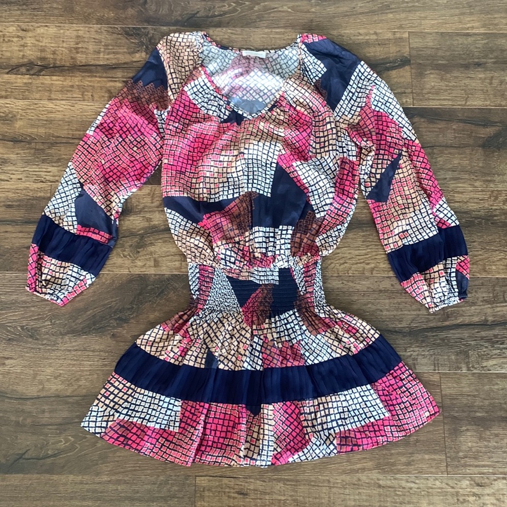 Like New Ramy Brook multi colored smocked dress